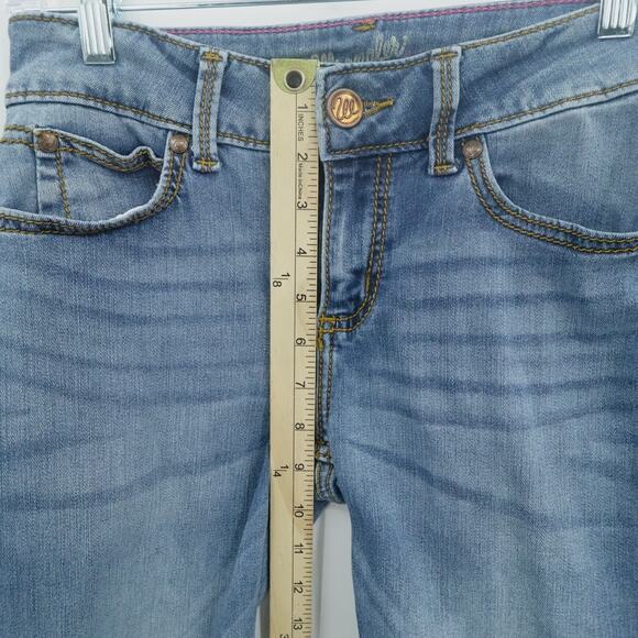Wrangler Jeans Juniors 3X32 Blue Denim Light Wash Bootcut Cowgirl Western Y2K‎ - Picture 10 of 12